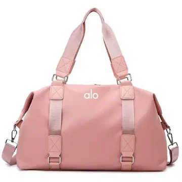 alo 핑크 더플백