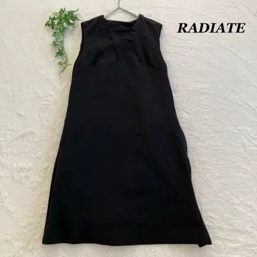 RADIATE 라디에이트 슬리브리스 롱 원피스 블랙