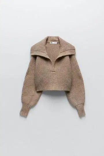 zara M 사이즈 크롭 니트 스웨터