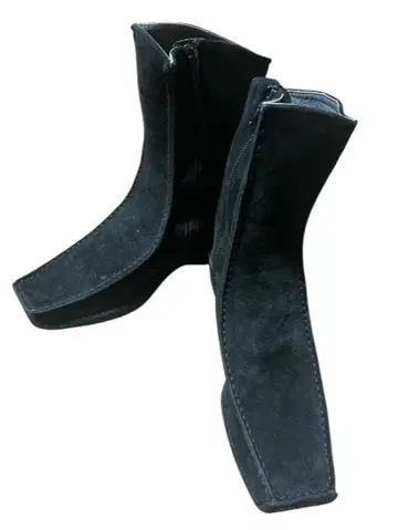 Hush Puppies 스웨이드 가죽 숏부츠 36 미사용
