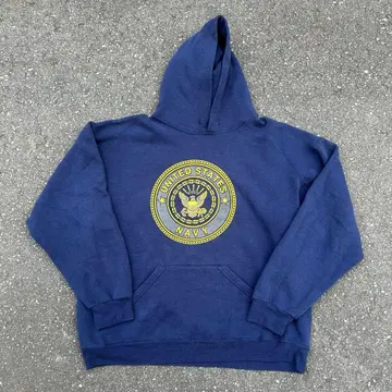 US NAVY 후드티 네이비 SOFFE