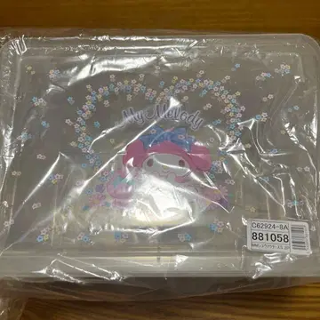 마이멜로디 클리어 보관 케이스 S 2개 세트