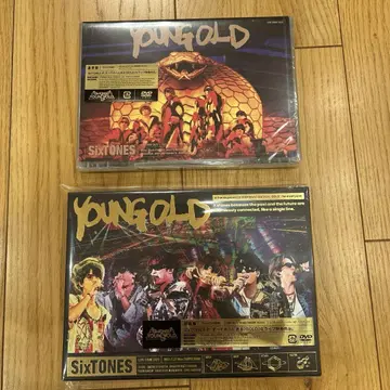 SixTONES YOUG OLD DVD 초회반+일반ver