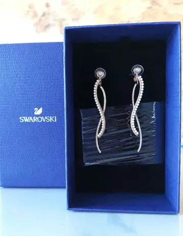 새상품 SWAROVSKI Major 펄 귀찌 스와로브스키