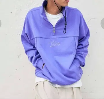keboz 하프 지퍼 맨투맨