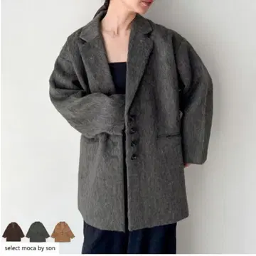 SELECT MOCA 테일러드 자켓 코트