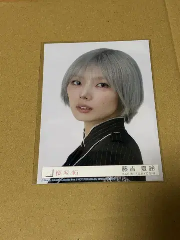 후지요시 카린 사쿠라자카46 사진