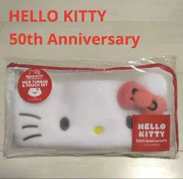 이온 x 헬로키티 HELLO KITTY 50주년 콜라보 헤어 터번