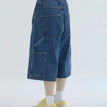 MIMTHE WAROROBE 데님 하프 팬츠