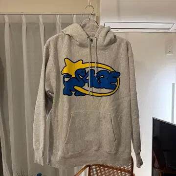 SAGE 애쉬 그레이 XL 후드티