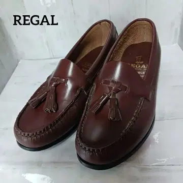 [ 새상품급 ] REGAL 리갈 브라운 가죽 태슬 로퍼