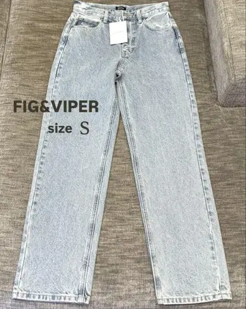 [ 미사용 새상품 ] FIG&VIPER 블루 데님 S