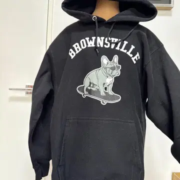 BROWNSVILLE 프렌치 불독 후드티