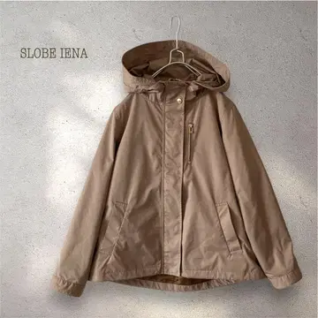 SLOBE IENA 후드 밀리터리 블루종 마운틴 후드티