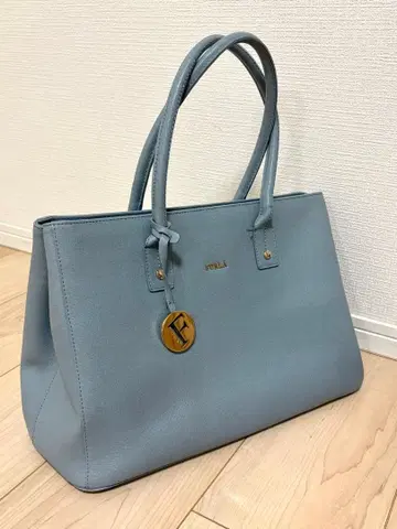 FURLA 토트백 스카이블루