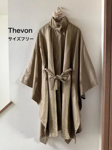 Thevon 프리 사이즈 케이프 코트
