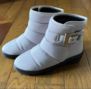 fitfit 발수 퀼팅 하이라이즈 부츠 그레이지 23cm