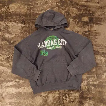 GILDAN 'KANSAS CITY' 프린트 후드티 M 사이즈