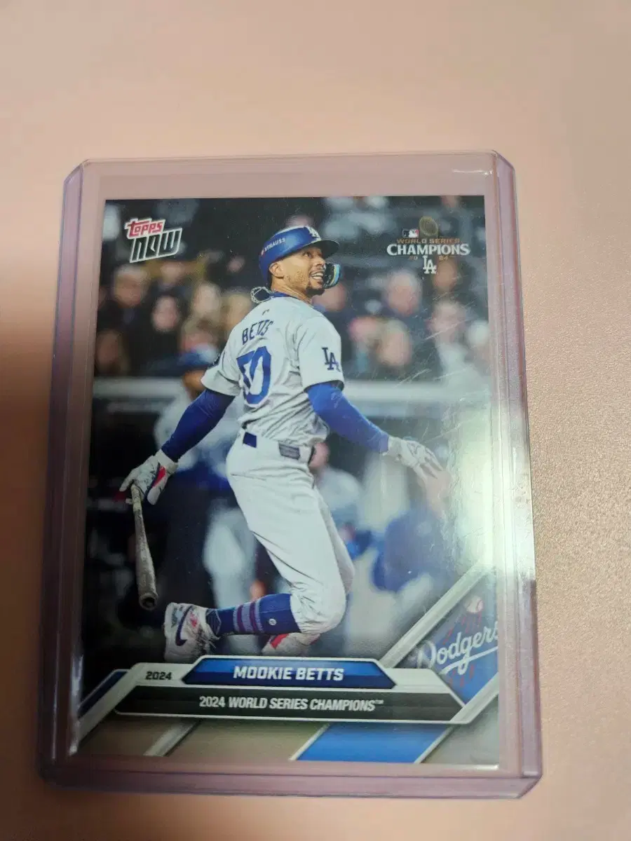 mlb)무키 베츠 2024 Topps Now 월드시리즈 챔피언