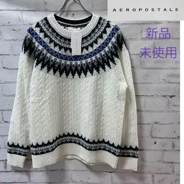 AEROPOSTALE 노르딕 무늬 스웨터 미사용 새상품