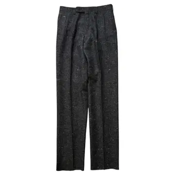 데드스탁 90s 일본제 울 네프 트위드 투 턱 슬랙스