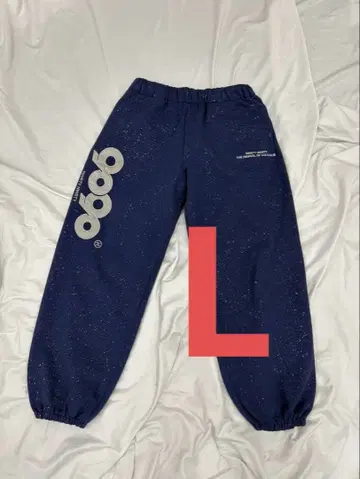 9090 girl OG 로고 글리터 팬츠