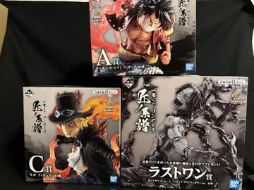 원피스 ONE PIECE 장인의 계보 제일복권 세트 루피 사보 에이스