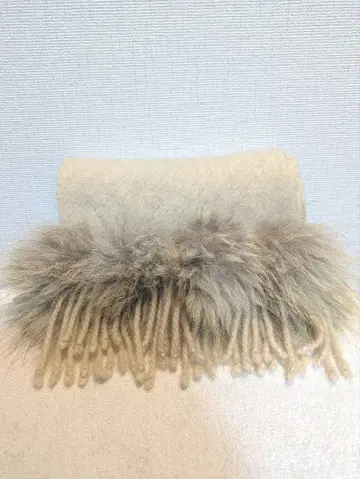 캐시미어 100% 베이지 머플러