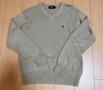 POLO 베이지 스웨터 L 사이즈