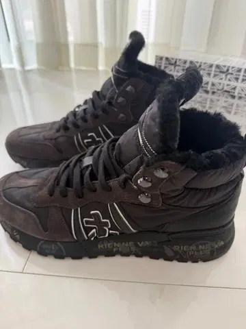 프리미어타 PREMIATA 다크 브라운 하이컷 스니커즈