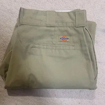 Dickies 치노 팬츠 카키색