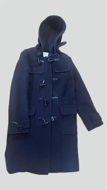 유나이티드 애로우즈 롱 더플 코트 M 사이즈 네이비 컬러