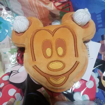 미키 와플 숄더백 파크 푸드