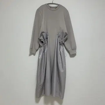 트레이닝복 원피스 그레이 프리 사이즈