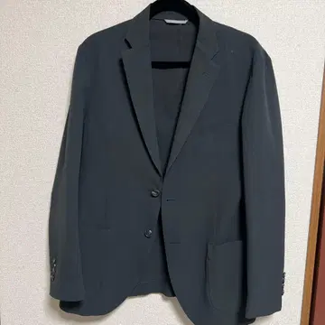여름용 다크 그레이 여름 자켓