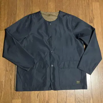 TAION 밀리터리 노다운 자켓 리버서블 네이비 XXL