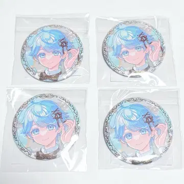 이레이스 이무군 5주년 기념 캔뱃지 4개 세트