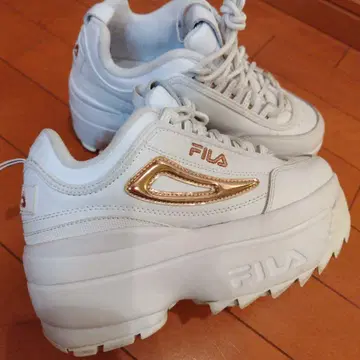 휠라 스니커즈 23 한정판 디스럽터 2 웨지 프리미엄 초통굽