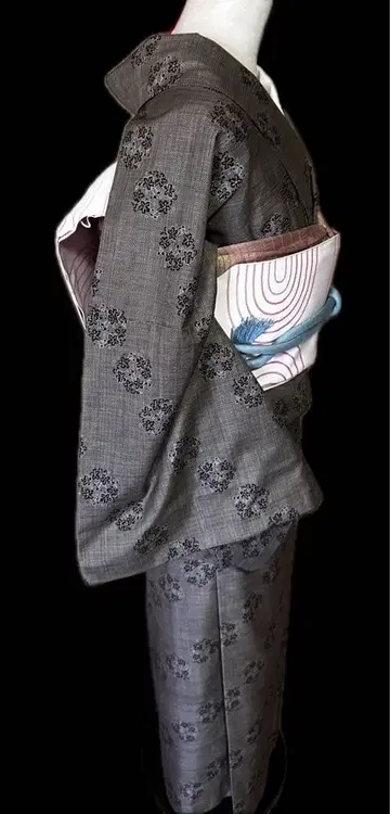 SALE 일품 본고장 오시마 명주 진흙 염색