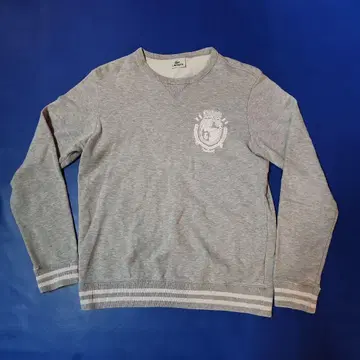 변덕스러운 세일 LACOSTE 그레이 앞V 맨투맨 사이즈 4