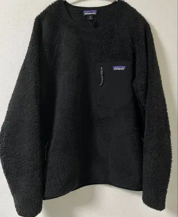 파타고니아 로스 가토 크루 풀오버 보아 플리스 블랙