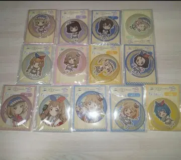 유루유리 오무로가 Web 복권 F상 대형 캔뱃지 미개봉 전 13종류