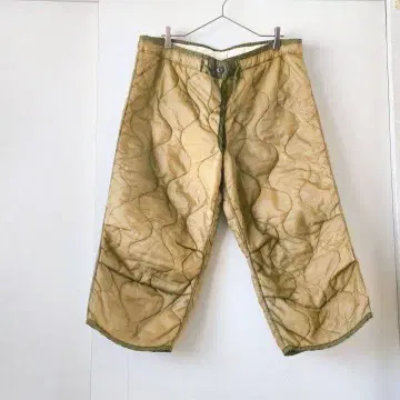 70년대 미군 M65 라이너 팬츠 퀼팅 팬츠