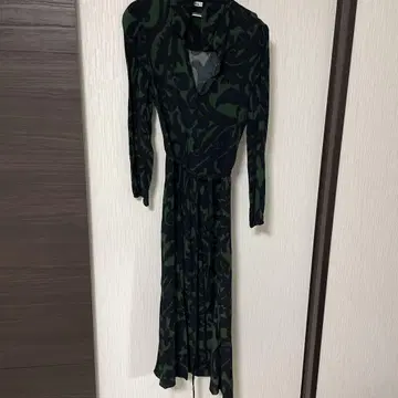 ZARA 카모플라쥬 패턴 롱 원피스
