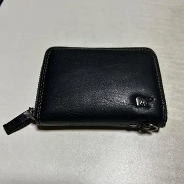골든베어 가죽 코인 케이스 남성용 블랙