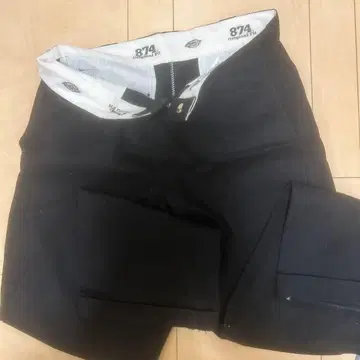Dickies 874 오리지널 핏 블랙 치노 팬츠