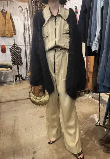 JANTIQUES 모헤어 롱 니트 vintage