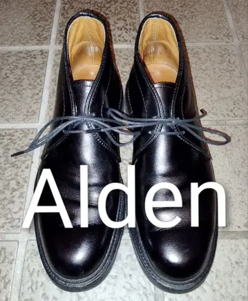 알든 처카 부츠 블랙 카프 7D B&Y 별주 UA