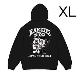VERDY x Hardies NYC Zip Hoodie Black XL