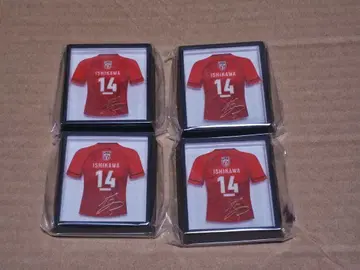 이시카와 유키 유니폼 프레임 마그넷 배구 남자 가챠가챠 4개 세트